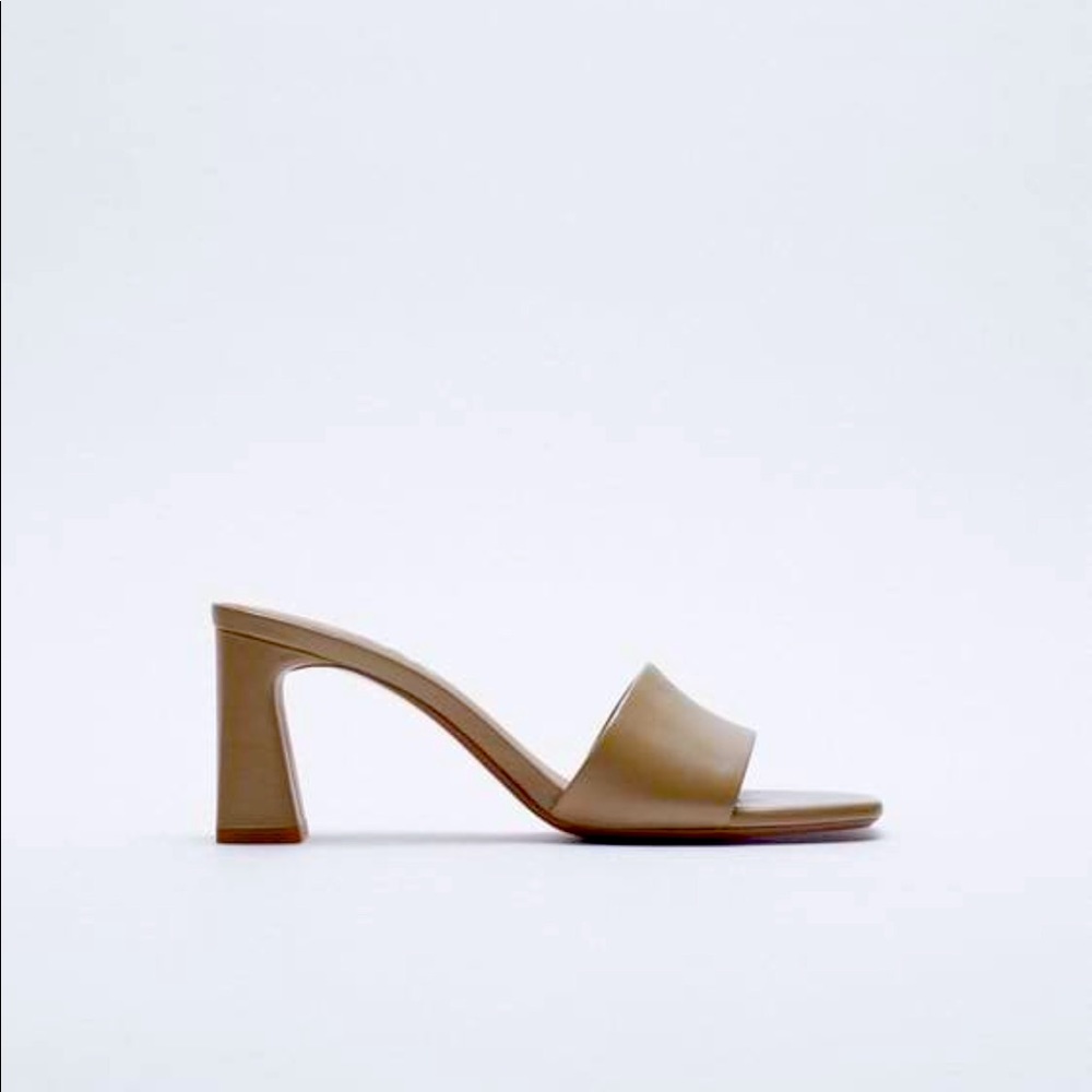 Zara Nude Summer Sandals